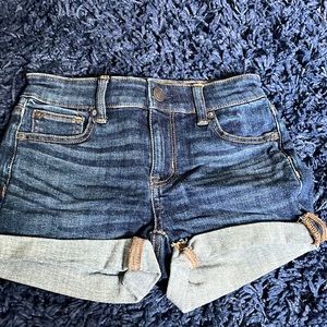 I am selling these Jean shorts from American eagle!